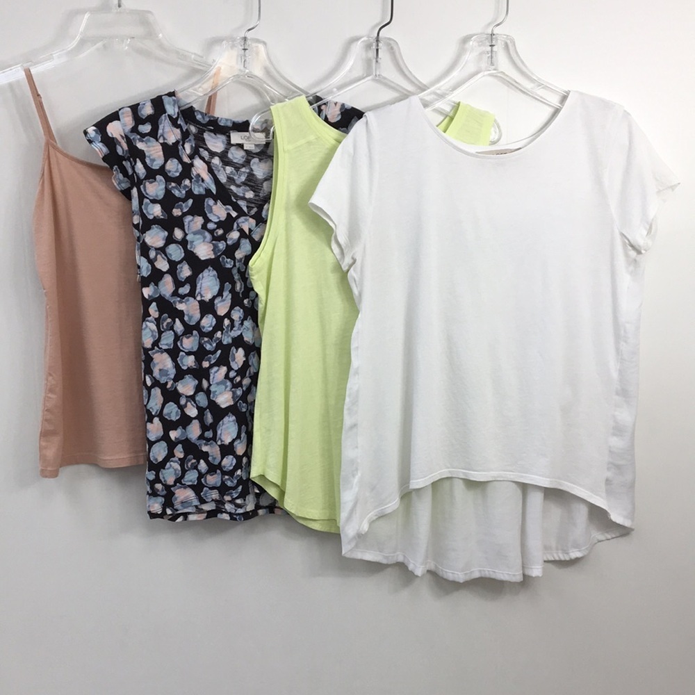 Loft Women's Summer Top Bundle of 4 Size S EXCELLENT Condition